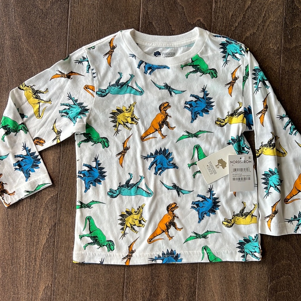 Long sleeve Dino Tee shirt